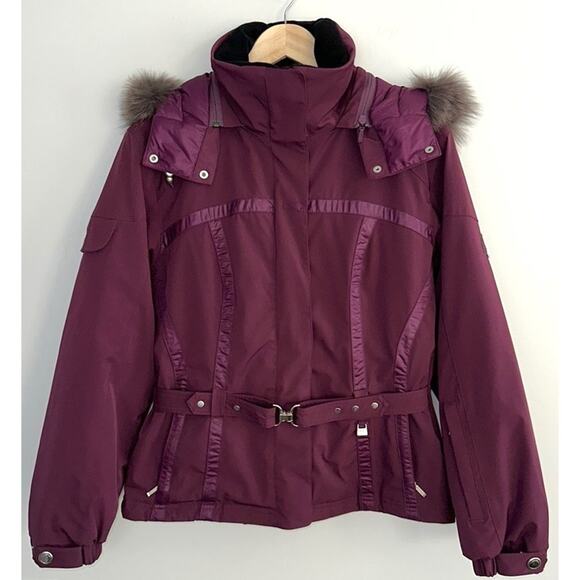 NILS Ski & Snowboard Jacket in Grape Wine Sz 6 - Picture 16 of 16
